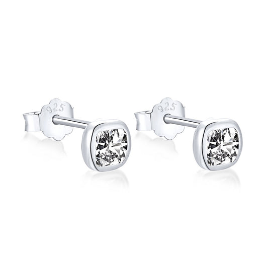 Earrings Kristina Crystal White