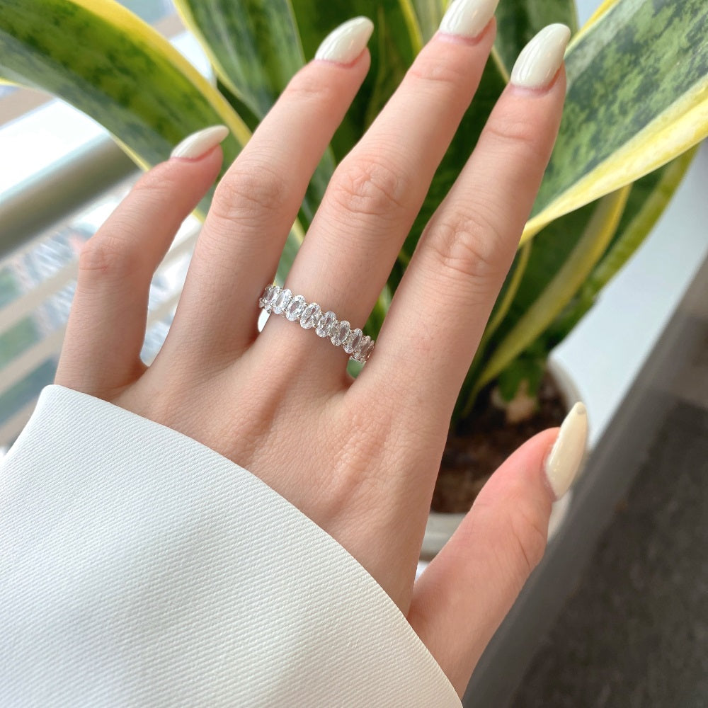 Ring Kim Mini Crystal White