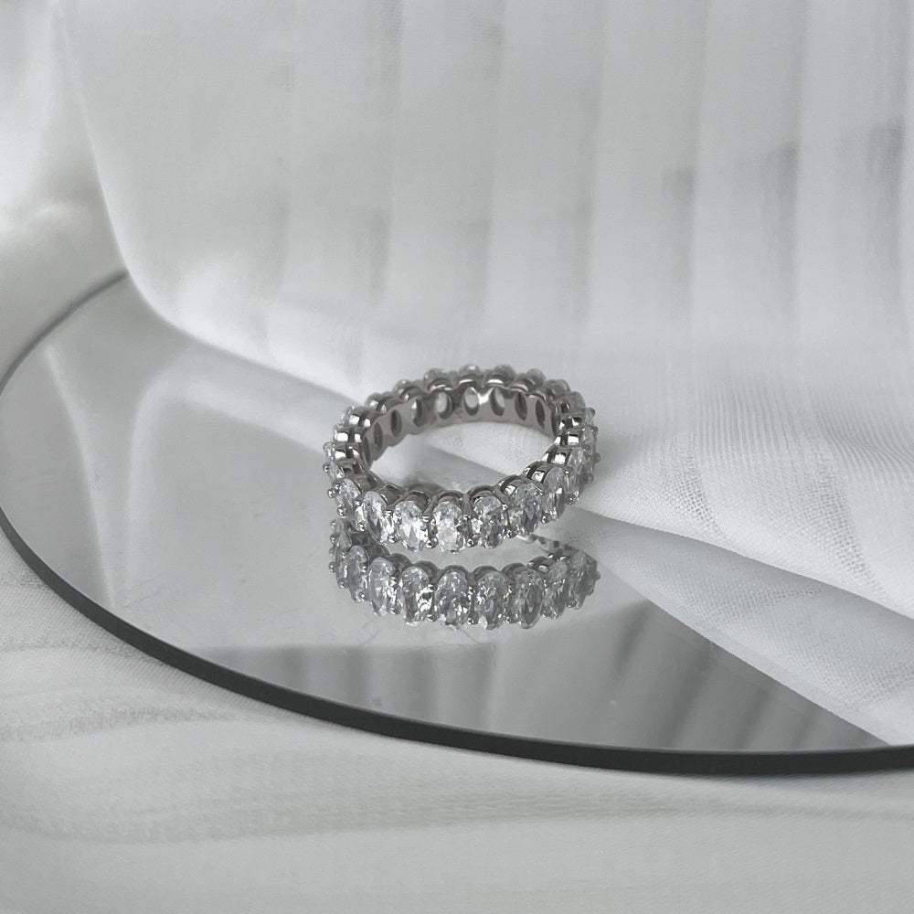 Ring Kim Mini Crystal White