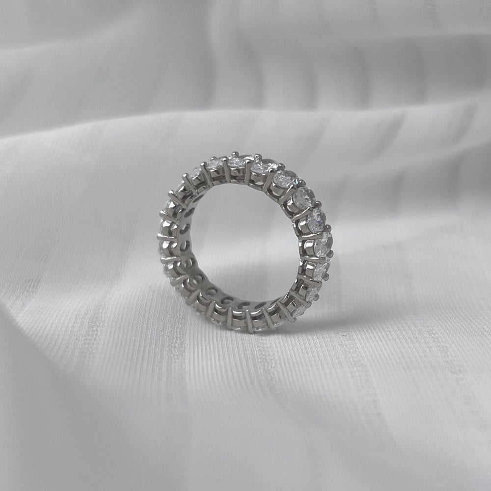 Ring Kim Mini Crystal White