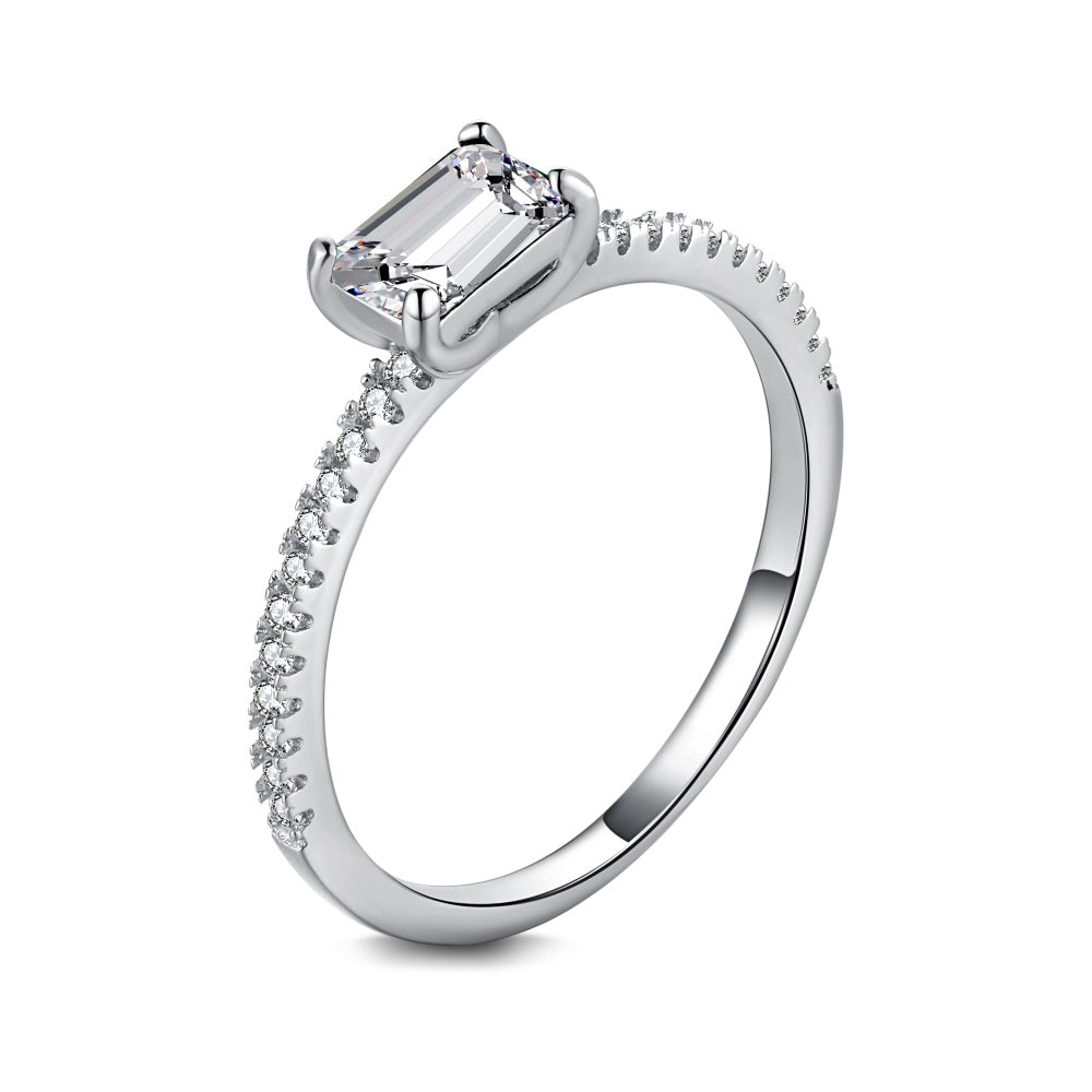 Ring Clara Crystal White